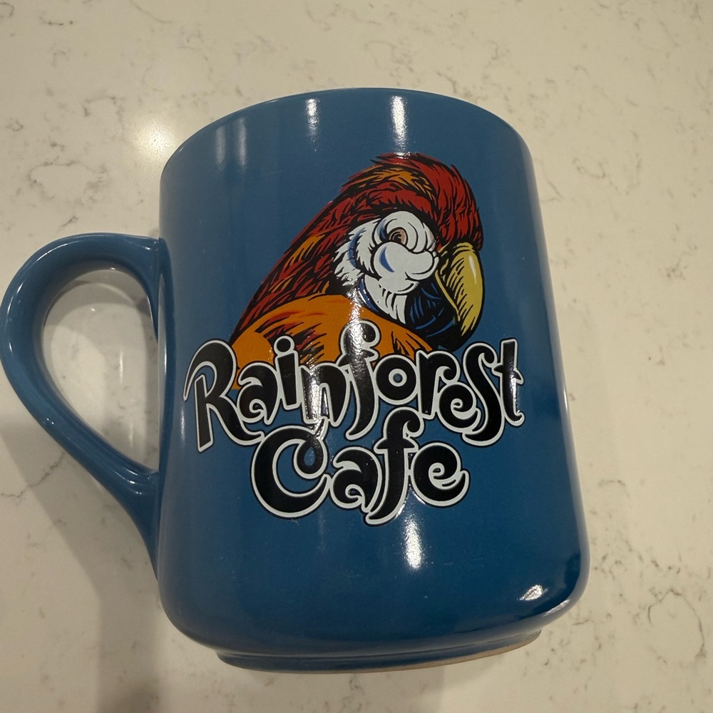 Rainforest Blue Ceramic Mug